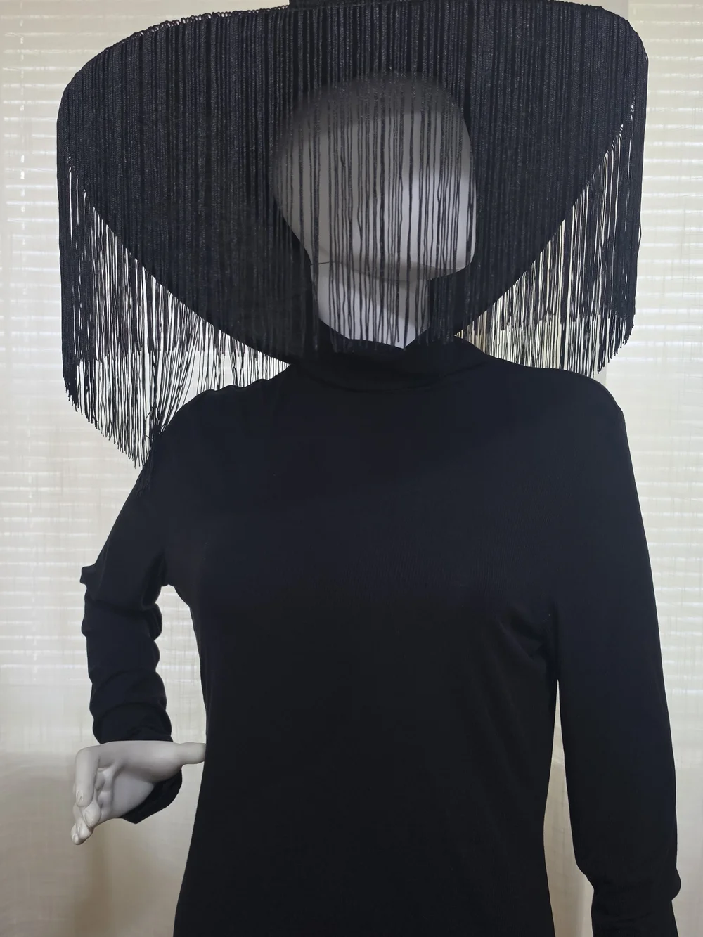 Halloween Fringe Detail Witches Hat
